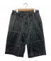 BLACK COMME des GARCONS（ブラックコムデギャルソン）の古着「デニムハーフパンツ」｜ブラック