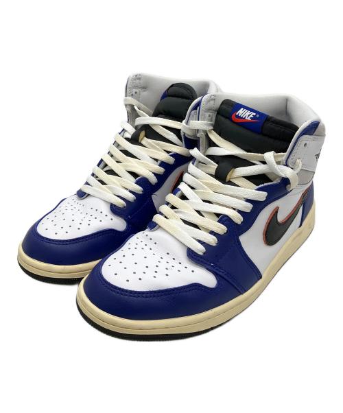 NIKE（ナイキ）NIKE (ナイキ) Air Jordan 1 Retro High OG Rare air royal ブルー×ホワイト サイズ:27.5cmの古着・服飾アイテム