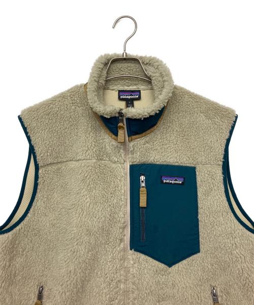 Patagonia（パタゴニア）Patagonia (パタゴニア) レトロx ベージュ×グリーン サイズ:Lの古着・服飾アイテム