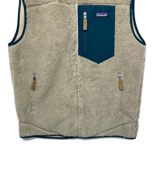 Patagonia（パタゴニア）Patagonia (パタゴニア) レトロx ベージュ×グリーン サイズ:Lの古着・服飾アイテム