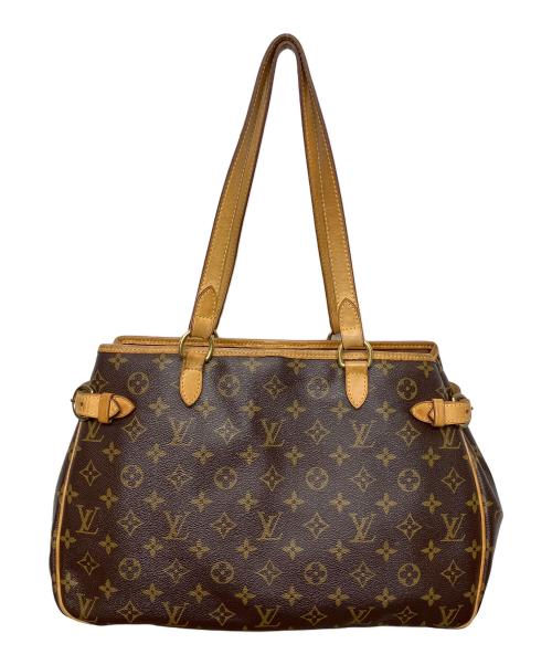 LOUIS VUITTON（ルイ ヴィトン）LOUIS VUITTON (ルイ ヴィトン) モノグラム　バティニョール オリゾンタル　ショルダートートバッグ ブラウンの古着・服飾アイテム