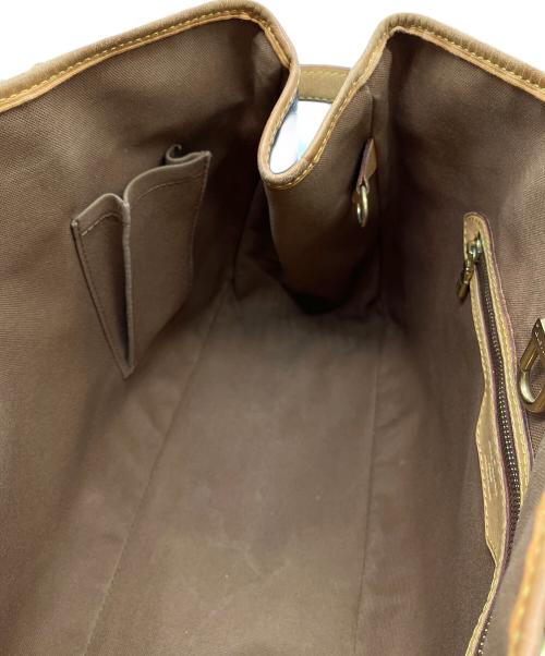 LOUIS VUITTON（ルイ ヴィトン）LOUIS VUITTON (ルイ ヴィトン) モノグラム　バティニョール オリゾンタル　ショルダートートバッグ ブラウンの古着・服飾アイテム