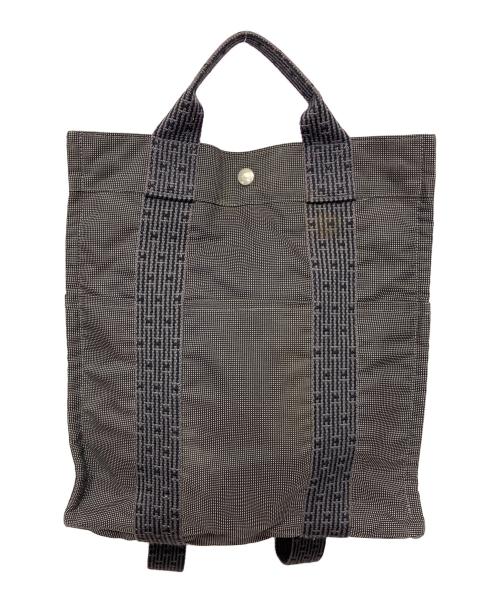 HERMES（エルメス）HERMES (エルメス) エールライン　2WAYリュック グレーの古着・服飾アイテム