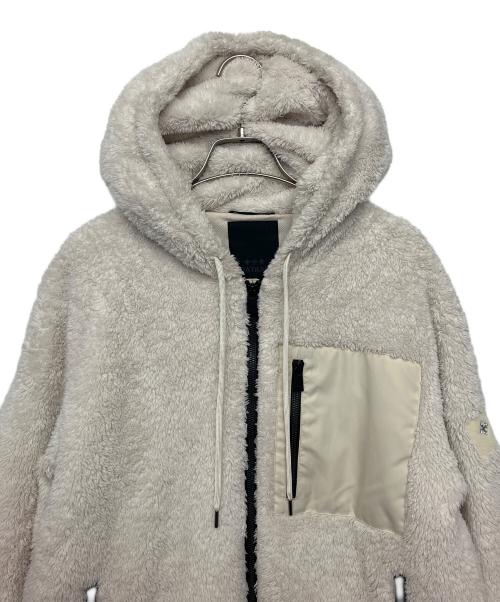 TATRAS（タトラス）TATRAS (タトラス) HEDIフードボアブルゾン アイボリー サイズ:02の古着・服飾アイテム