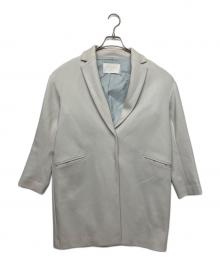 BALLSEY（ボールジィ）の古着「チェスターコート」｜ライトグレー