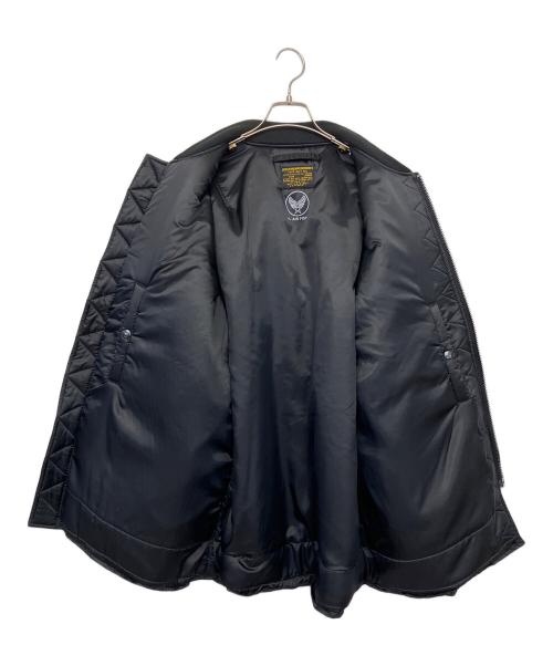 waiper（ワイパー）WAIPER (ワイパー) MA-1ジャケット ブラック サイズ:Lの古着・服飾アイテム