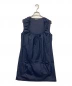 MIU MIUミュウミュウ）の古着「ノースリーブワンピース」｜ネイビー