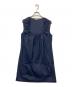 MIU MIU（ミュウミュウ）の古着「ノースリーブワンピース」｜ネイビー