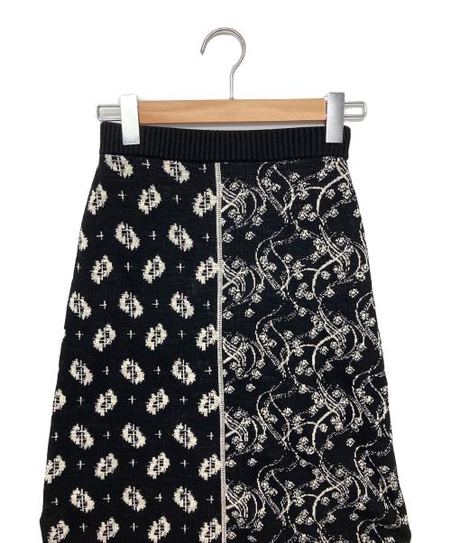 KENZO（ケンゾー）KENZO (ケンゾー) ニットスカート ブラック サイズ:XSの古着・服飾アイテム