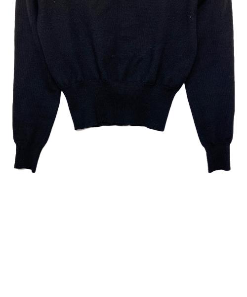 Vivienne Westwood（ヴィヴィアンウエストウッド）Vivienne Westwood (ヴィヴィアンウエストウッド) 薄手ニット ブラック サイズ:40の古着・服飾アイテム