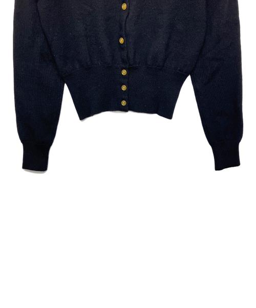 Vivienne Westwood（ヴィヴィアンウエストウッド）Vivienne Westwood (ヴィヴィアンウエストウッド) ニットカーディガン ブラック サイズ:40の古着・服飾アイテム