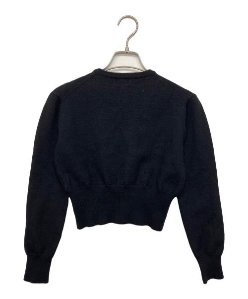 Vivienne Westwood（ヴィヴィアンウエストウッド）Vivienne Westwood (ヴィヴィアンウエストウッド) ニットカーディガン ブラック サイズ:40の古着・服飾アイテム