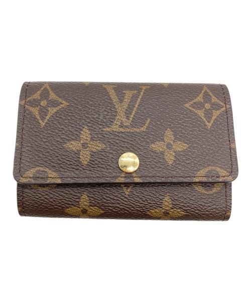 LOUIS VUITTON（ルイ ヴィトン）LOUIS VUITTON (ルイ ヴィトン) モノグラム　キーケース ミュルティクレ6　ケース ブラウンの古着・服飾アイテム