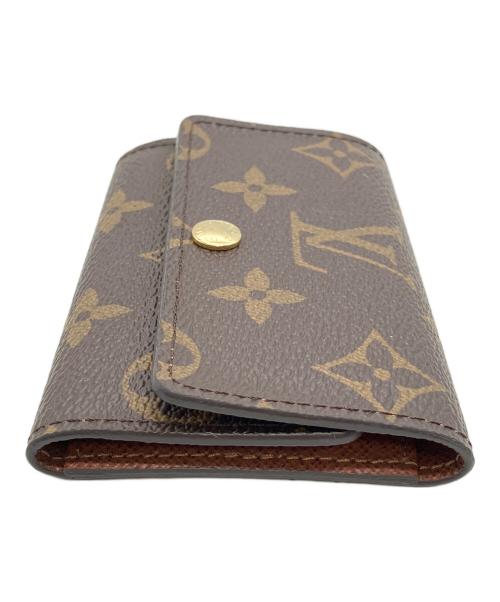 LOUIS VUITTON（ルイ ヴィトン）LOUIS VUITTON (ルイ ヴィトン) モノグラム　キーケース ミュルティクレ6　ケース ブラウンの古着・服飾アイテム