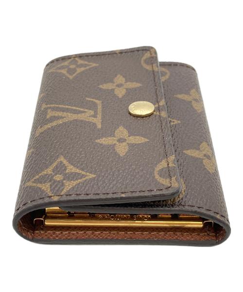 LOUIS VUITTON（ルイ ヴィトン）LOUIS VUITTON (ルイ ヴィトン) モノグラム　キーケース ミュルティクレ6　ケース ブラウンの古着・服飾アイテム