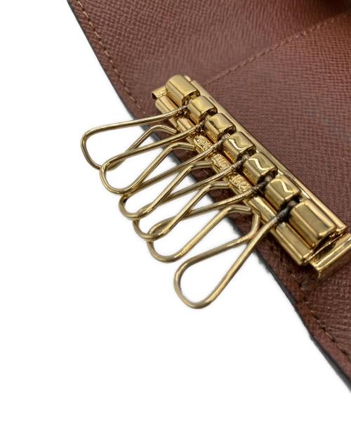 LOUIS VUITTON（ルイ ヴィトン）LOUIS VUITTON (ルイ ヴィトン) モノグラム　キーケース ミュルティクレ6　ケース ブラウンの古着・服飾アイテム
