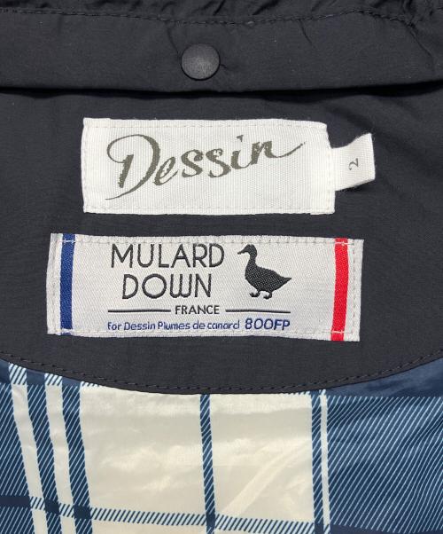 Dessin（デッサン）Dessin (デッサン) ダウンジャケット ネイビー サイズ:Mの古着・服飾アイテム