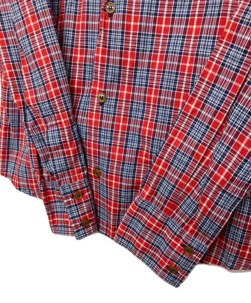 Vivienne Westwood（ヴィヴィアンウエストウッド）Vivienne Westwood (ヴィヴィアンウエストウッド) 長袖シャツ レッド サイズ:46の古着・服飾アイテム