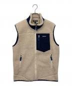 Patagoniaパタゴニア）の古着「ボアベスト」｜ベージュ