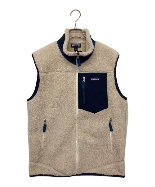 Patagonia（パタゴニア）Patagonia (パタゴニア) ボアベスト ベージュ サイズ:Mの古着・服飾アイテム