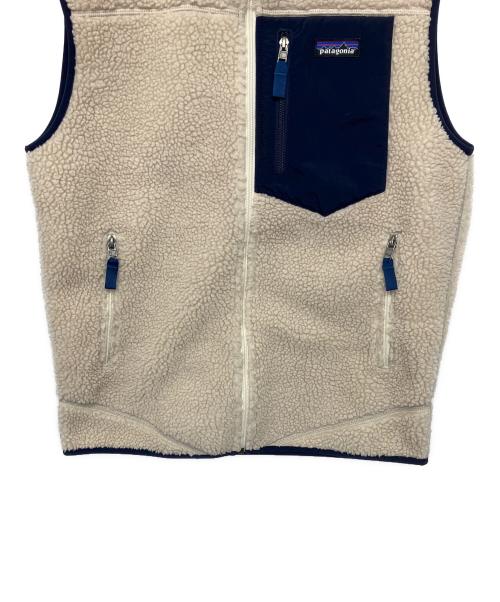 Patagonia（パタゴニア）Patagonia (パタゴニア) ボアベスト ベージュ サイズ:Mの古着・服飾アイテム