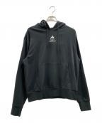 adidasアディダス）の古着「プルオーバーパーカー」｜ブラック