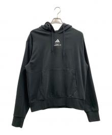 adidas（アディダス）の古着「プルオーバーパーカー」｜ブラック