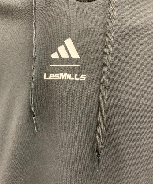 adidas（アディダス）adidas (アディダス) プルオーバーパーカー ブラック サイズ:M 未使用品の古着・服飾アイテム