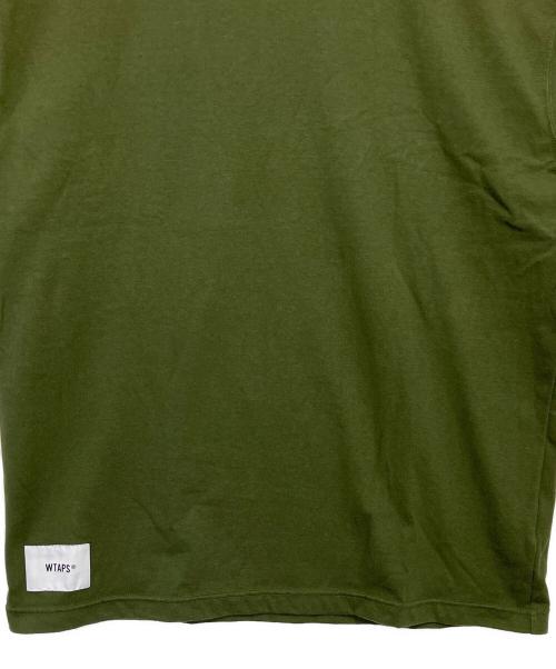 WTAPS（ダブルタップス）WTAPS (ダブルタップス) 半袖Tシャツ オリーブ サイズ:X01の古着・服飾アイテム