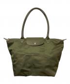 LONGCHAMPロンシャン）の古着「ル プリアージュ 折りたたみトートバッグ」｜オリーブ