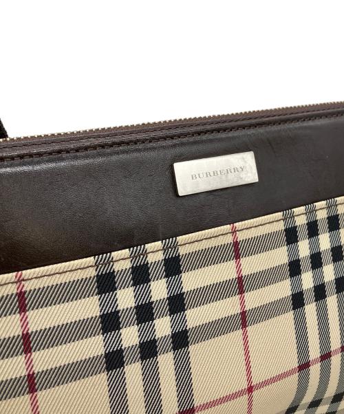 BURBERRY（バーバリー）BURBERRY (バーバリー) ショルダーバッグ ベージュの古着・服飾アイテム