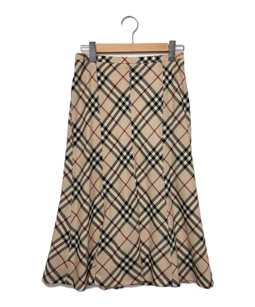 BURBERRY LONDON（バーバリーロンドン）BURBERRY LONDON (バーバリーロンドン) スカート ベージュ サイズ:40の古着・服飾アイテム