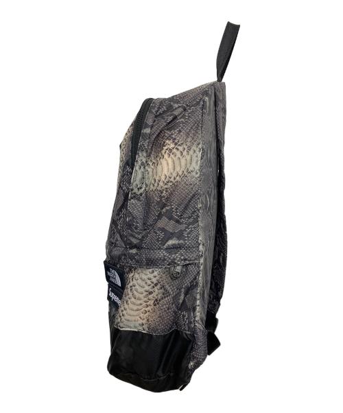 THE NORTH FACE（ザ ノース フェイス）THE NORTH FACE (ザ ノース フェイス) SUPREME (シュプリーム) Snakeskin Lightweight Day BackPack リュック 18SS グレーの古着・服飾アイテム