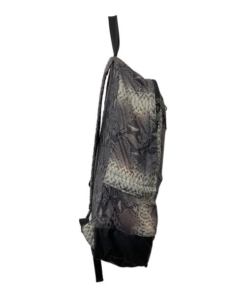 THE NORTH FACE（ザ ノース フェイス）THE NORTH FACE (ザ ノース フェイス) SUPREME (シュプリーム) Snakeskin Lightweight Day BackPack リュック 18SS グレーの古着・服飾アイテム