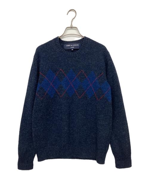 COMME des GARCONS（コムデギャルソン）COMME des GARCONS (コムデギャルソン) 厚手ニット ブラック サイズ:Mの古着・服飾アイテム