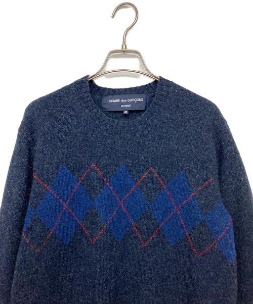 COMME des GARCONS（コムデギャルソン）COMME des GARCONS (コムデギャルソン) 厚手ニット ブラック サイズ:Mの古着・服飾アイテム