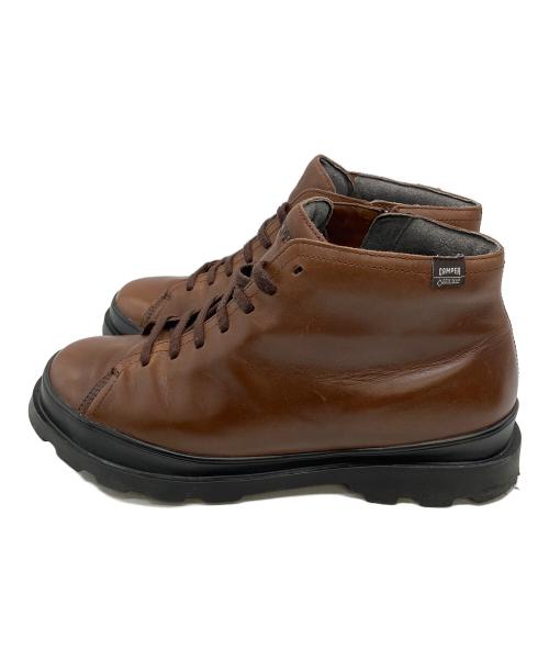 CAMPER（カンペール）CAMPER (カンペール) サイドジップブーツ ブラウン サイズ:43の古着・服飾アイテム