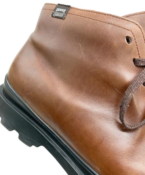CAMPER（カンペール）CAMPER (カンペール) サイドジップブーツ ブラウン サイズ:43の古着・服飾アイテム
