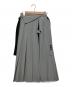 UNITED TOKYO（ユナイテッドトーキョー）の古着「ビジーアートプリーツスカート」｜グレー