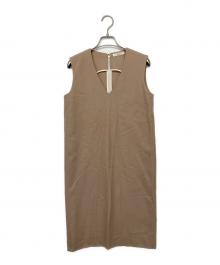REYC（リック）の古着「ノースリーブワンピース」｜ベージュ
