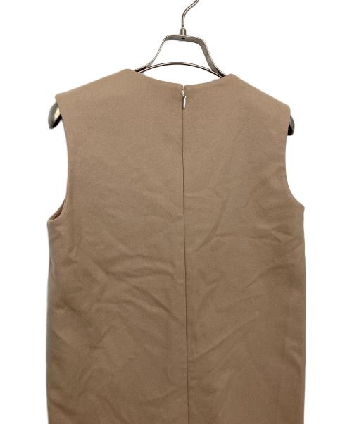 REYC（リック）REYC (リック) ノースリーブワンピース ベージュ サイズ:34の古着・服飾アイテム