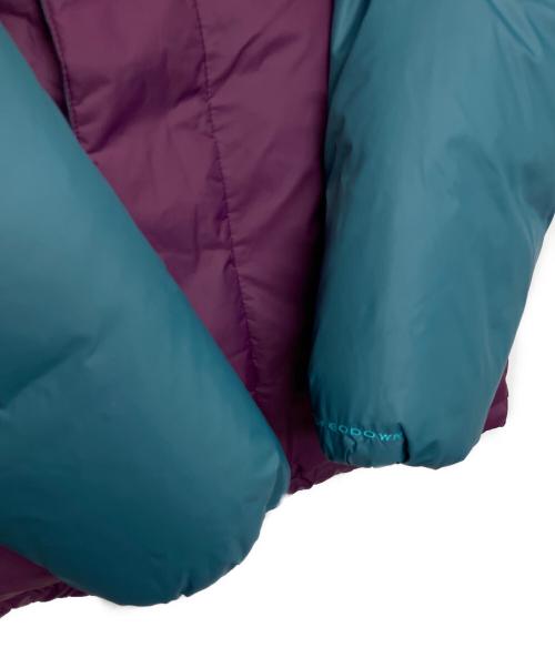 Columbia（コロンビア）Columbia (コロンビア) ダウンジャケット グリーン×パープル サイズ:Sの古着・服飾アイテム