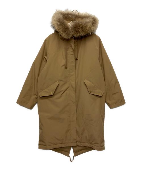 自由区（ジユウク）自由区 (ジユウク) モッズコート ベージュ サイズ:40の古着・服飾アイテム