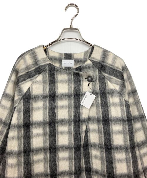 DOUX archives（ドゥアルシーヴ）DOUX archives (ドゥアルシーヴ) ノーカラーコート グレー サイズ:FREE 未使用品の古着・服飾アイテム
