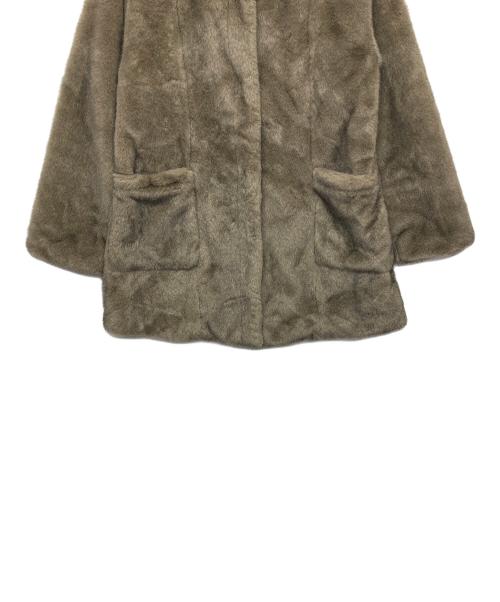 merry jenny（メリージェニー）merry jenny (メリージェニー) フェイクファーコート グレー サイズ:FREEの古着・服飾アイテム