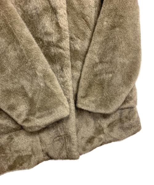 merry jenny（メリージェニー）merry jenny (メリージェニー) フェイクファーコート グレー サイズ:FREEの古着・服飾アイテム