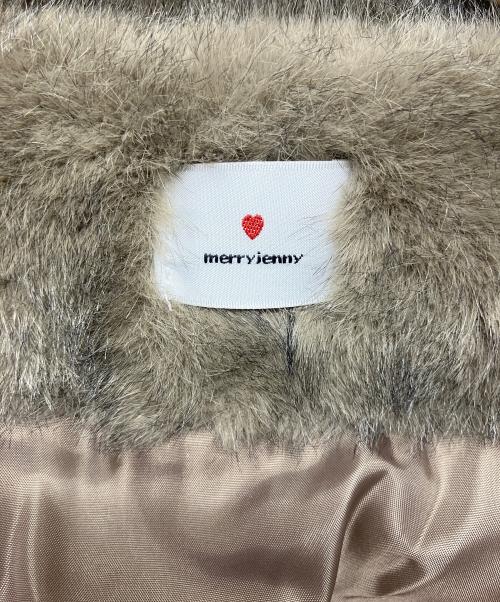 merry jenny（メリージェニー）merry jenny (メリージェニー) フェイクファーコート グレー サイズ:FREEの古着・服飾アイテム