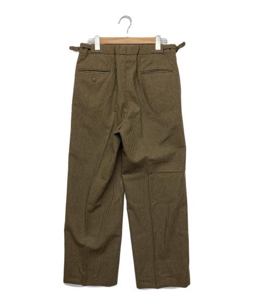 POLO RALPH LAUREN（ポロ・ラルフローレン）POLO RALPH LAUREN (ポロ・ラルフローレン) タックパンツ ブラウン サイズ:88.5cm (W35)の古着・服飾アイテム