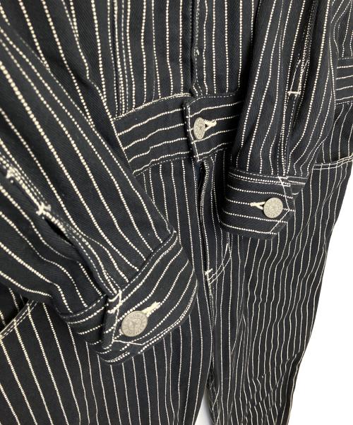 VANSON（バンソン）VANSON (バンソン) つなぎ ブラック サイズ:XLの古着・服飾アイテム