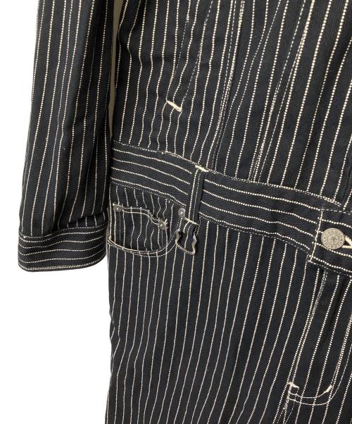 VANSON（バンソン）VANSON (バンソン) つなぎ ブラック サイズ:XLの古着・服飾アイテム